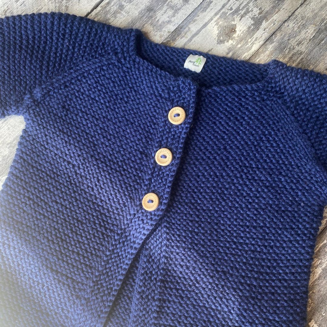 Baby Cardigans - 100% Merino Wool