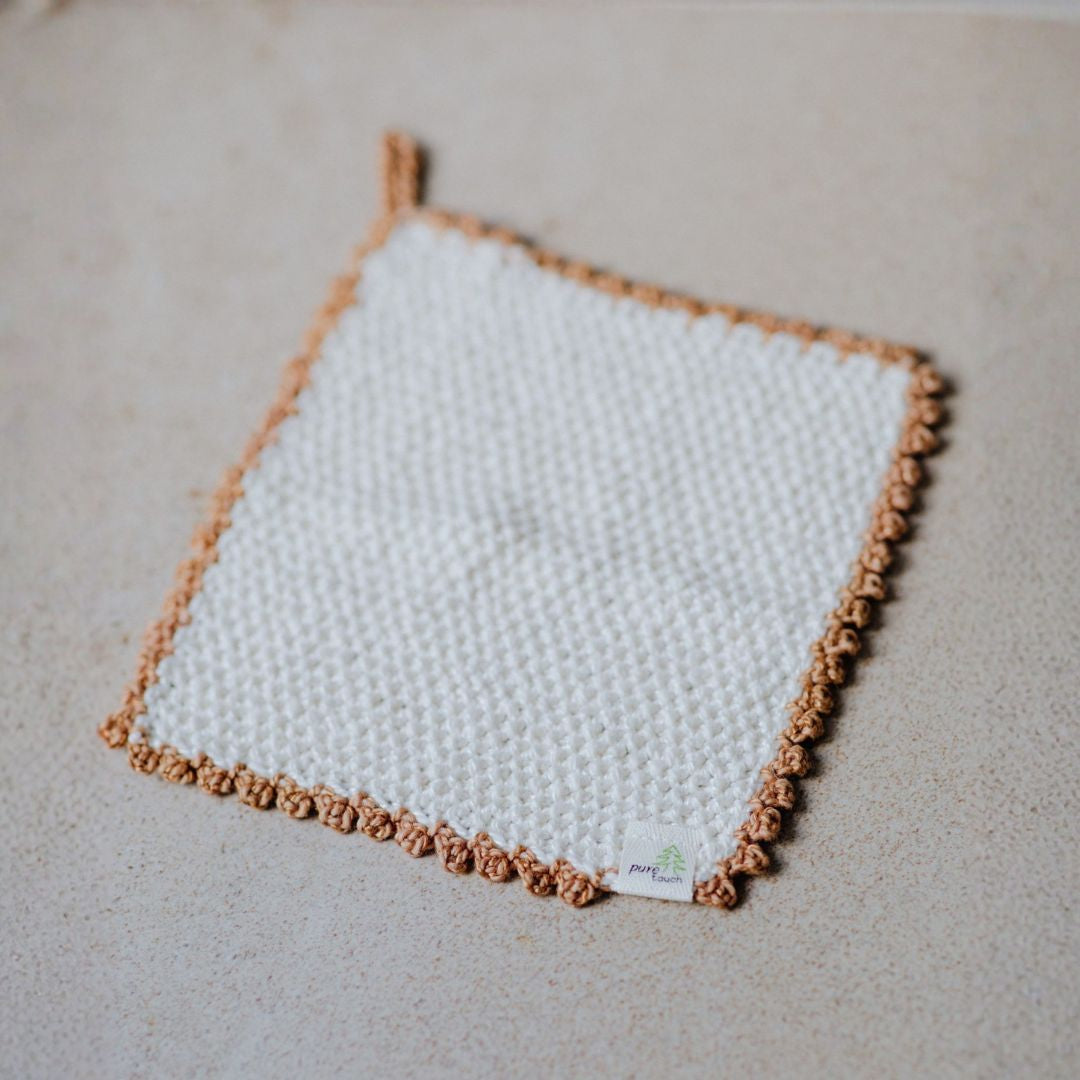 Baby Wash Cloth - Organic Bamboo Cotton