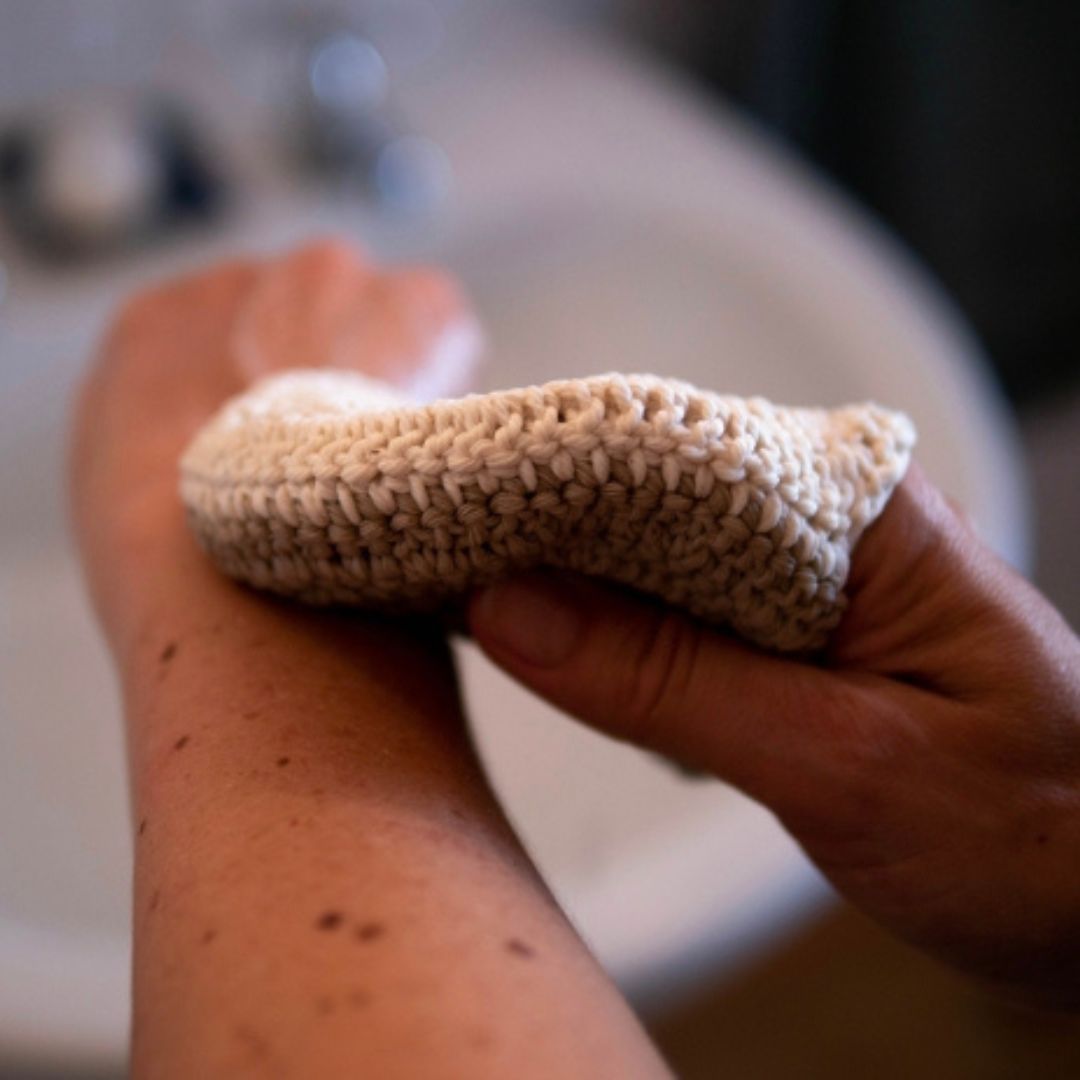 Hemp Wash Glove - Natural Double-Sided Exfoliating Glove