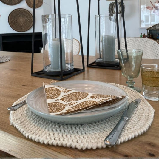 Placemats - Bamboo Organic Cotton Set of 2 or 4