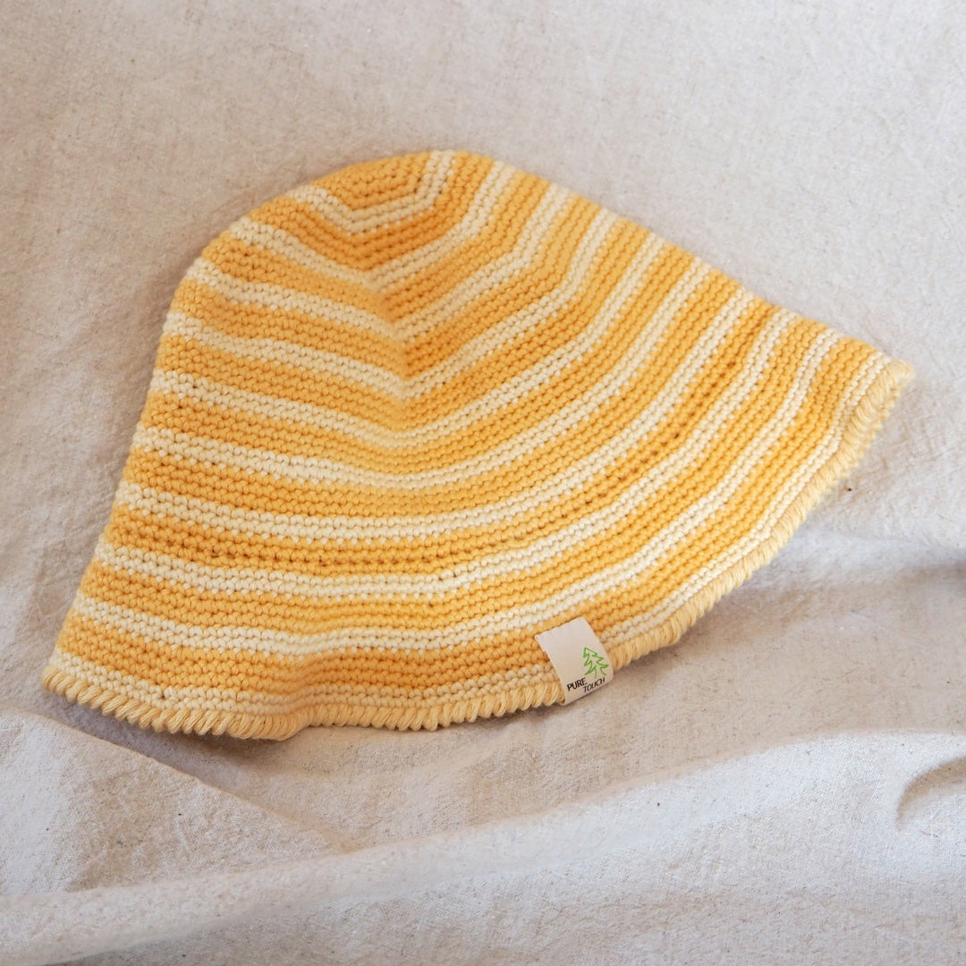 Baby & Toddler Striped Bella Bucket Hats - Organic Cotton