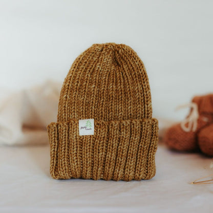 Baby Beanie - 100% Merino Wool