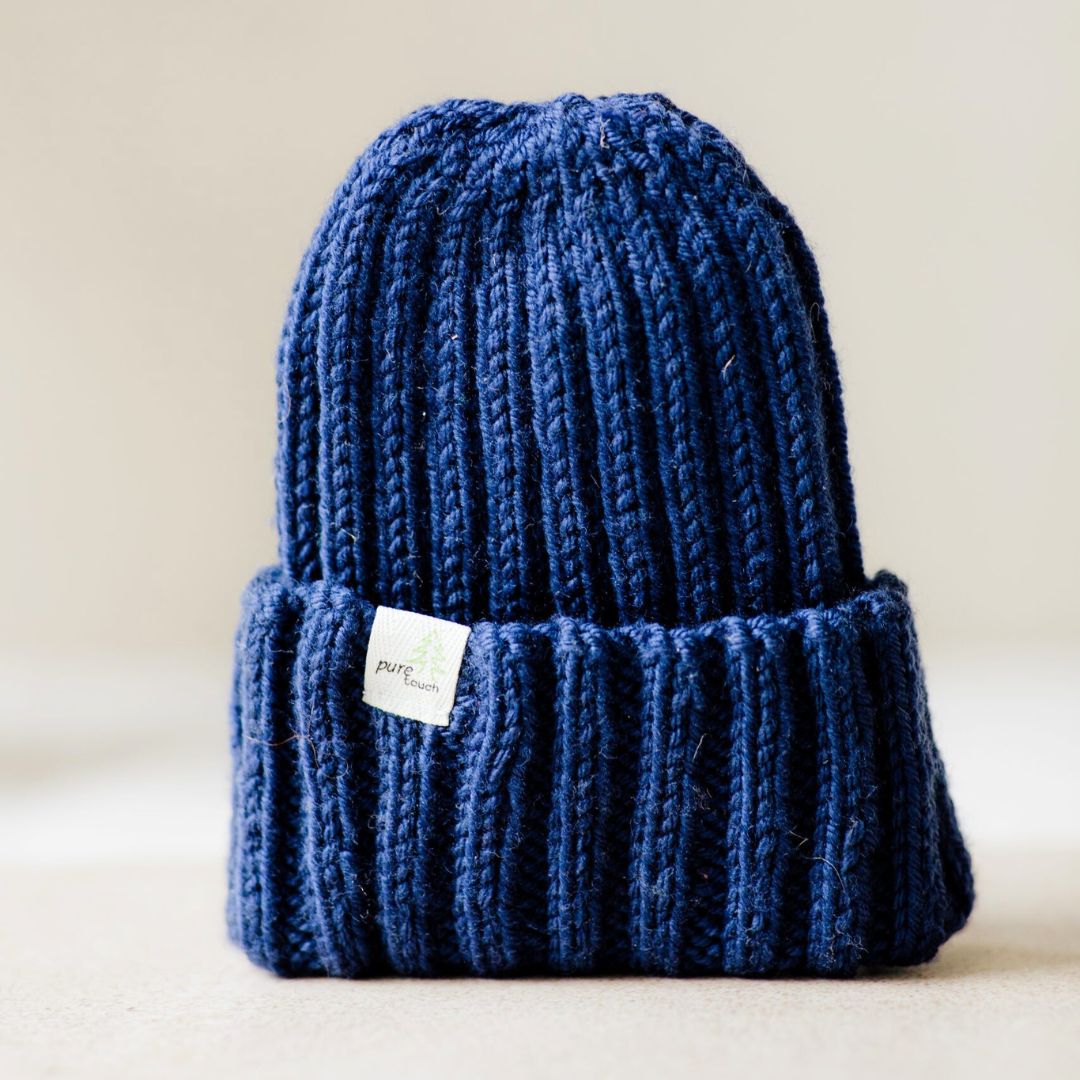 Baby Beanie - 100% Merino Wool