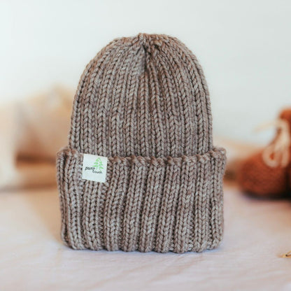 Baby Beanie - 100% Merino Wool