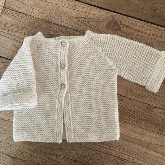 Baby Cardigans - 100% Merino Wool