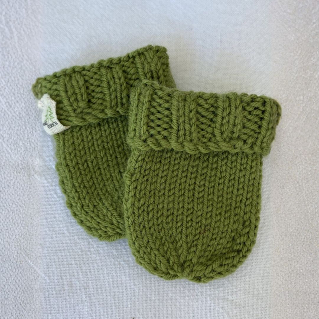 Baby Merino Mittens - 100% Fine Merino Wool