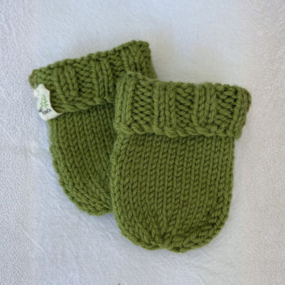 Baby Merino Mittens - 100% Fine Merino Wool