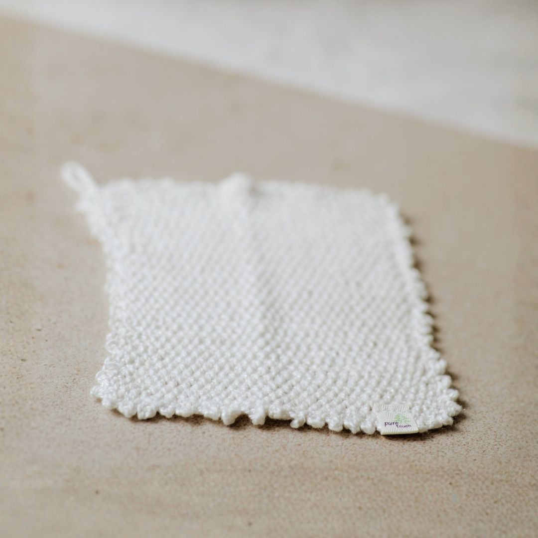 Baby Wash Cloth - Organic Bamboo Cotton