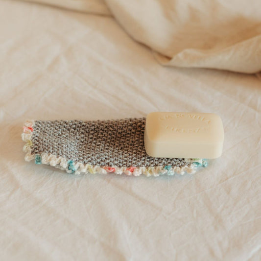 Handmade organic bamboo cotton baby wash cloth - eco-friendly reusable baby care South Africa