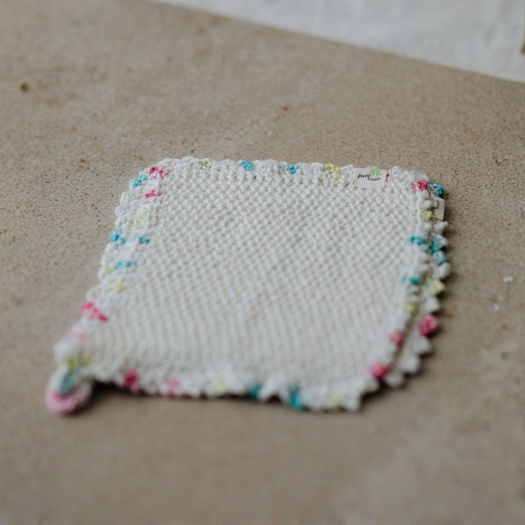 Baby Wash Cloth - Organic Bamboo Cotton