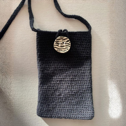 Cross Body Phone Pouch - Organic Cotton
