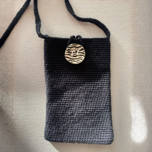 Cross Body Phone Pouch - Organic Cotton