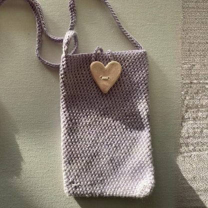 Cross Body Phone Pouch - Organic Cotton