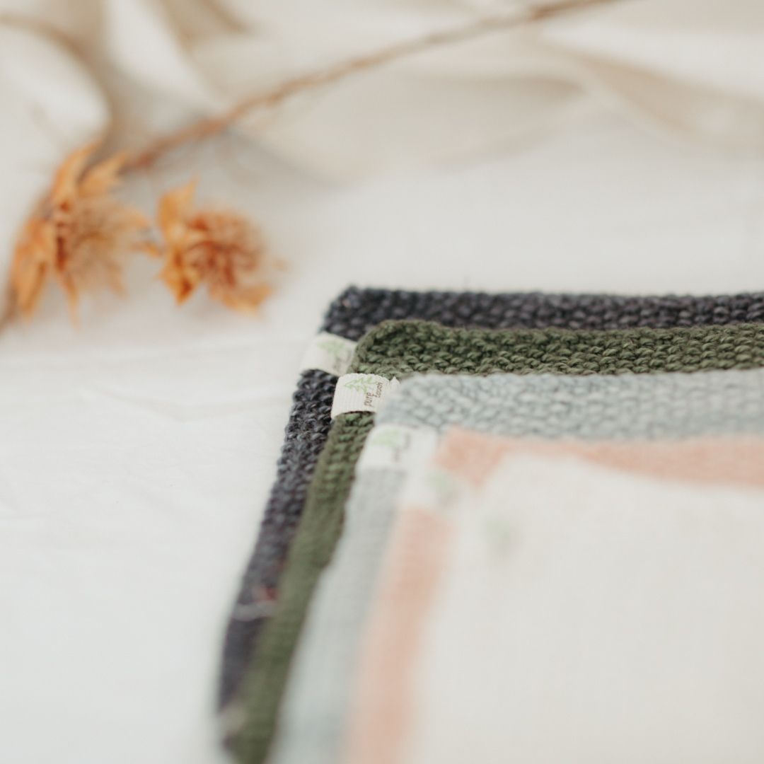 Face Cloth - Organic Cotton Washable Reusable
