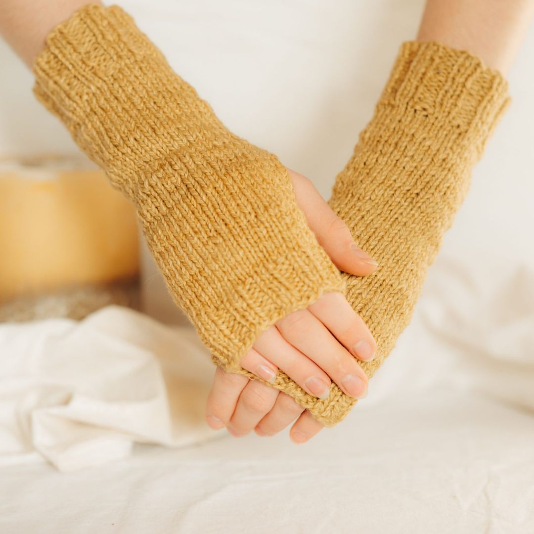 Fingerless Gloves - Bamboo/Organic Cotton