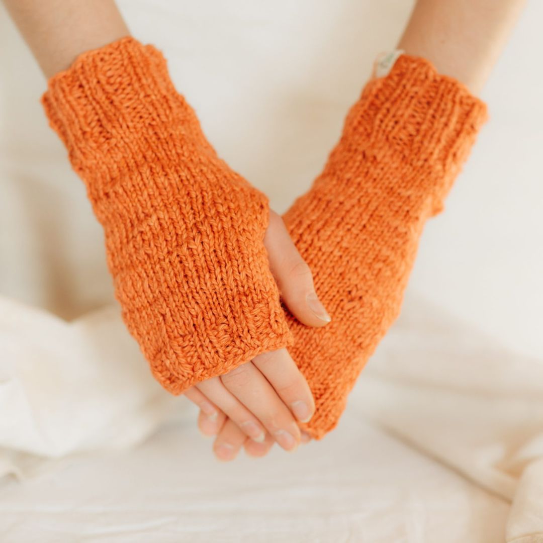 Fingerless Gloves - Bamboo/Organic Cotton