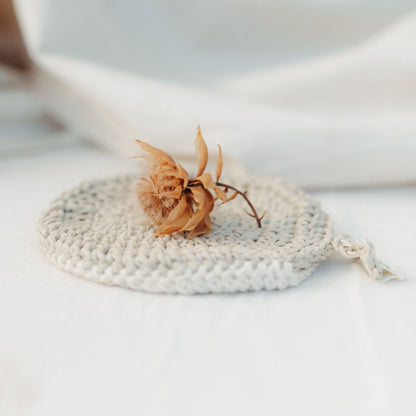 Hemp Wash Glove - Natural Double-Sided Exfoliating Glove