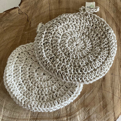 Hemp Wash Glove - Natural Double-Sided Exfoliating Glove