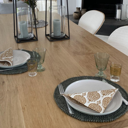 Placemats - Bamboo Organic Cotton Set of 2 or 4