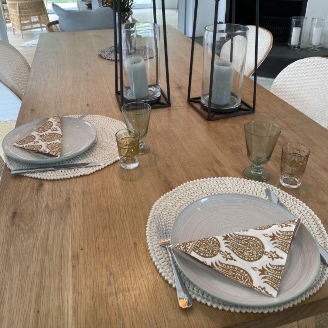 Placemats - Bamboo Organic Cotton Set of 2 or 4