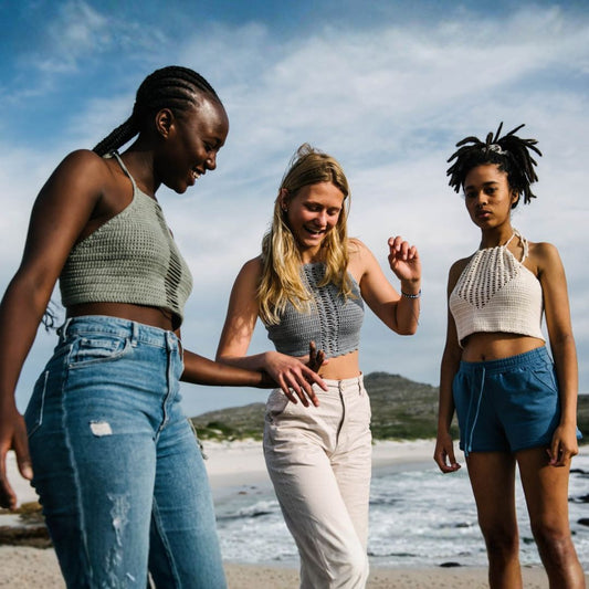 Summer Crop-Tops - 100% Organic Cotton