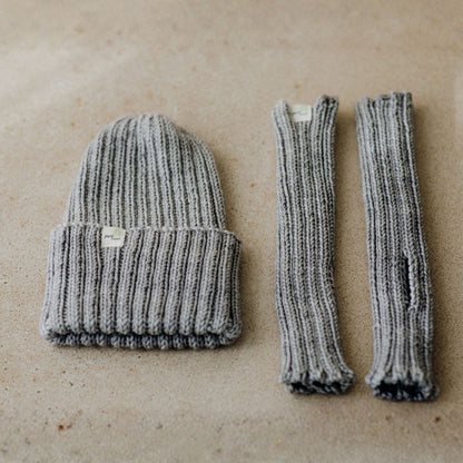 Winter Warmers - Merino Wool Beanie & Hand Warmers Set
